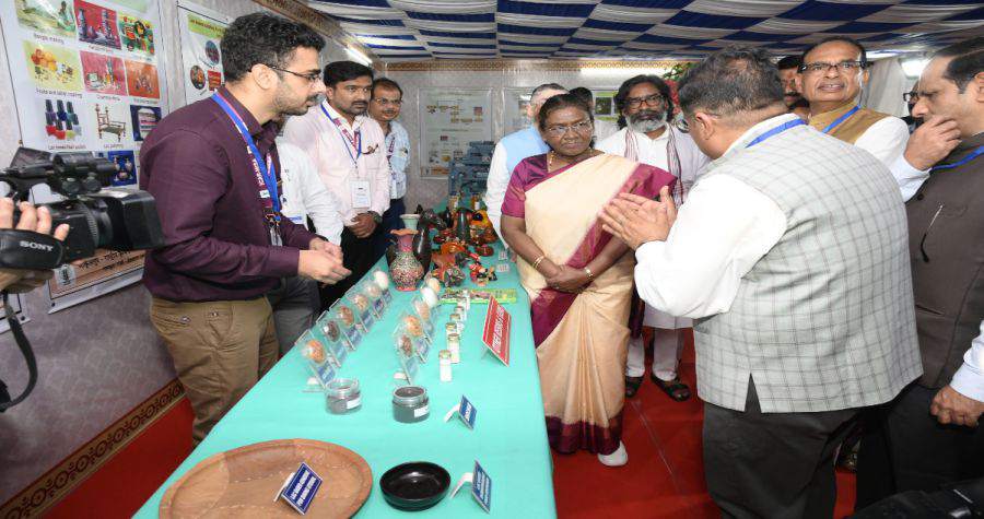President’s Visit – Exhibition Stall