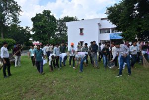 Community Shramdaan and Walkathon at ICAR-NISA campus