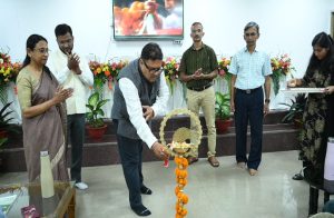 103rd Foundation Day of ICAR-NISA - lamp lighting ceremony